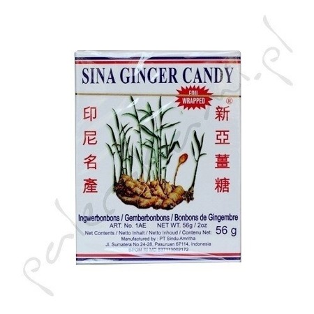 Cukierki imbirowe 56g Sina