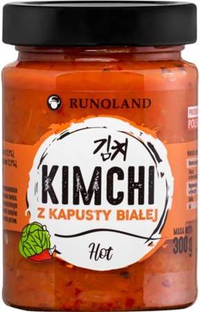 Kimchi Hot z białej kapusty 300g - Runoland