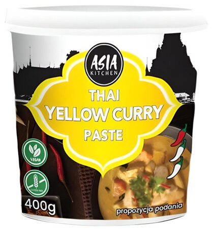 Pasta curry żółta 400g Asia Kitchen